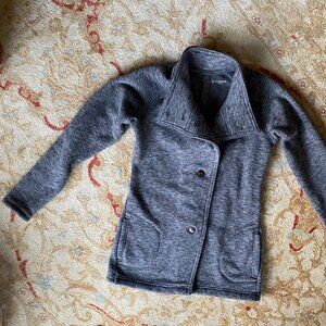 Stonewear Designs Knit Gray Heather, Outer-Fleece Inner Sporty Elegant Coat